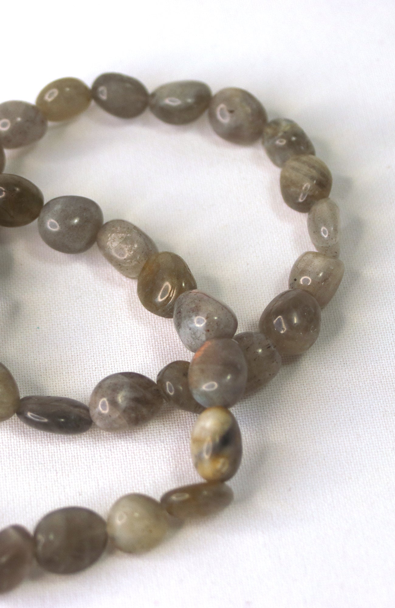 Labradorite 8-10mm Nugget Bracelet for wrists up to 20cm